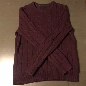Banana Republic cable knit wool sweater